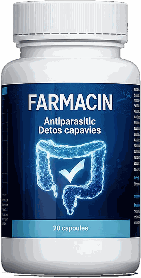 Farmacin capsule antiparazitare, 20 buc.